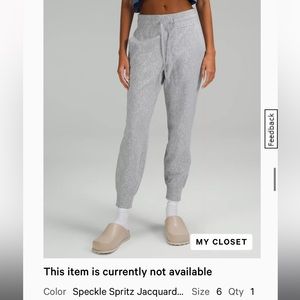 Scuba sweatpants